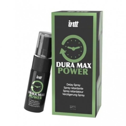Пролонгирующий спрей Dura Max - 12 мл. - INTT - купить с доставкой в Рубцовске