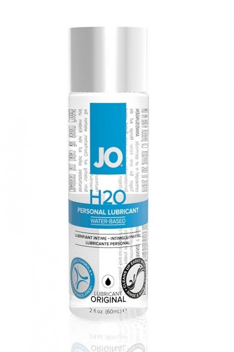 Нейтральный лубрикант на водной основе JO Personal Lubricant H2O - 60 мл. - System JO - купить с доставкой в Рубцовске