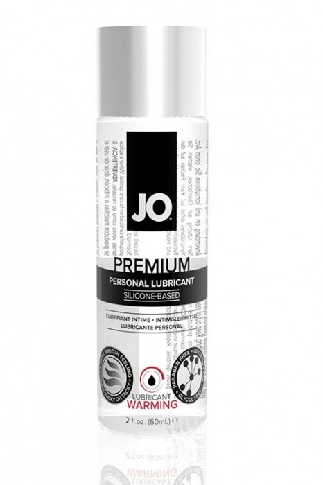 Возбуждающий лубрикант на силиконовой основе JO Personal Premium Lubricant  Warming - 60 мл. - System JO - купить с доставкой в Рубцовске