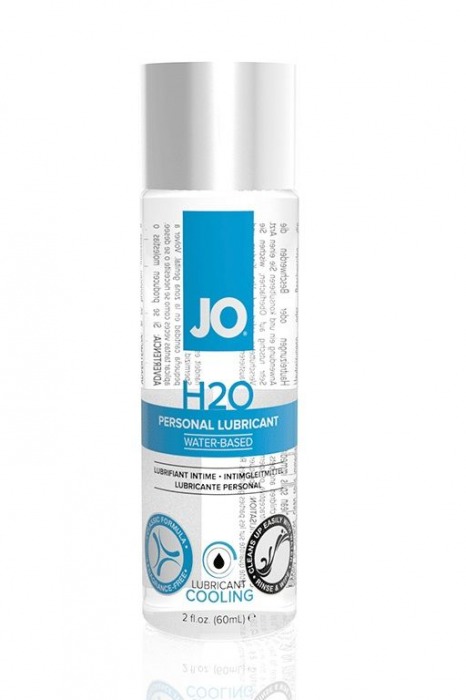 Охлаждающий лубрикант на водной основе JO Personal Lubricant H2O COOLING - 60 мл. - System JO - купить с доставкой в Рубцовске