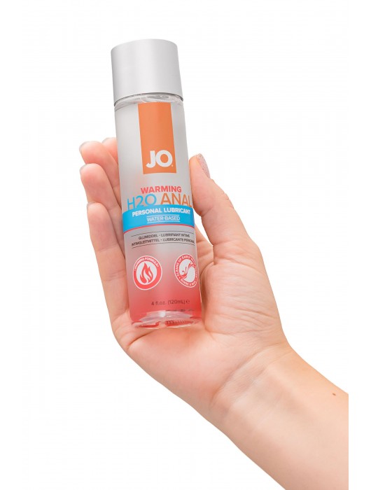 Анальный согревающий лубрикант на водной основе JO Anal H2O Warming - 120 мл. - System JO - купить с доставкой в Рубцовске
