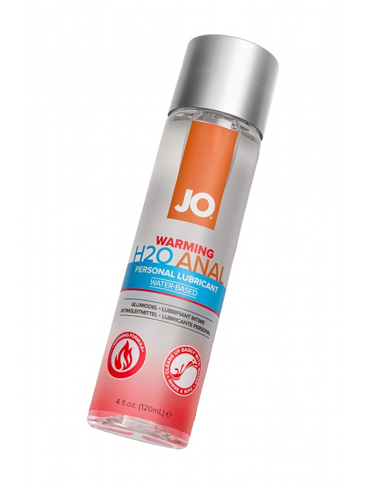 Анальный согревающий лубрикант на водной основе JO Anal H2O Warming - 120 мл. - System JO - купить с доставкой в Рубцовске