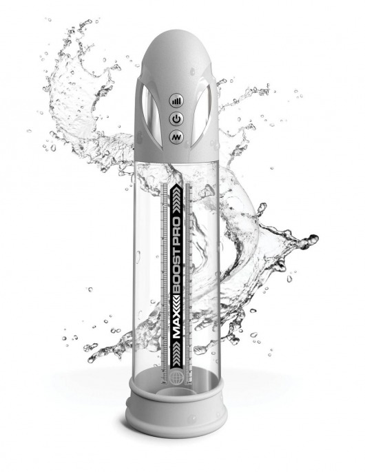 Белая вакуумная автоматическая помпа Max Boost Pro Flow - Pipedream - в Рубцовске купить с доставкой