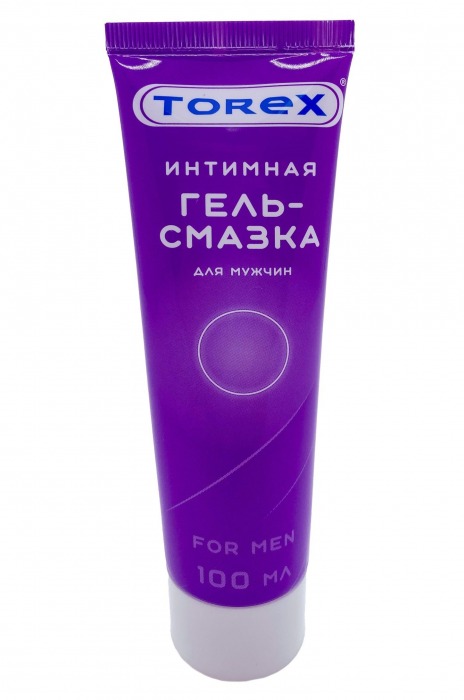 Гель-смазка на водной основе For Men - 100 мл. - Torex - купить с доставкой в Рубцовске