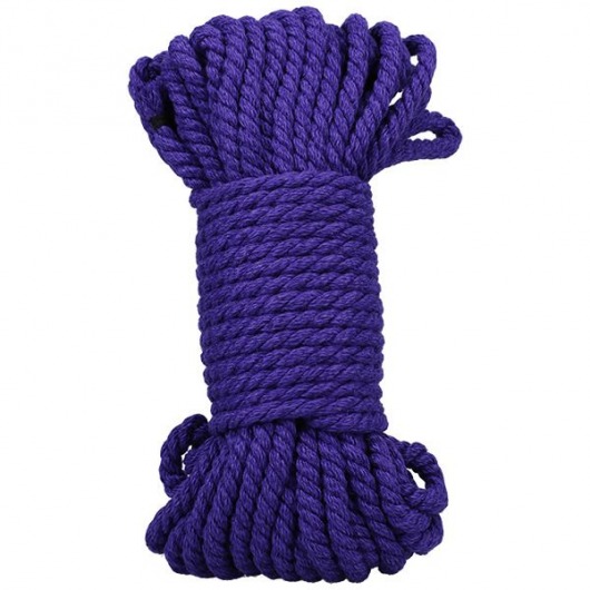 Фиолетовая верёвка для связывания и фиксации Bind Tie - 15,24 м. - Doc Johnson - купить с доставкой в Рубцовске