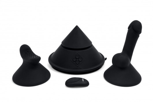 Конусный вибромассажер Cowgirl Cone с 2 насадками - CowGirl - купить с доставкой в Рубцовске