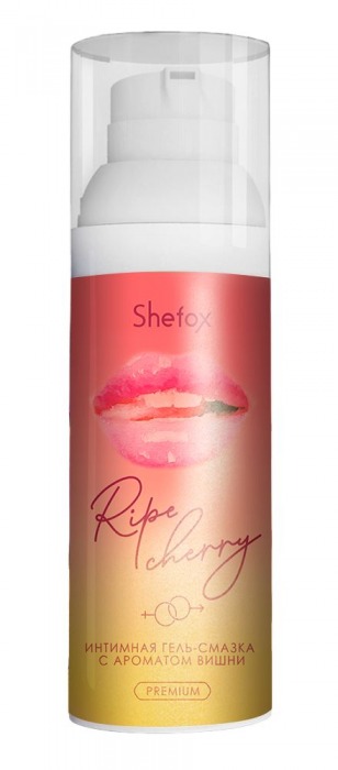 Интимная гель-смазка Shefox Premium «Спелая вишня» - 50 мл. - Shefox - купить с доставкой в Рубцовске