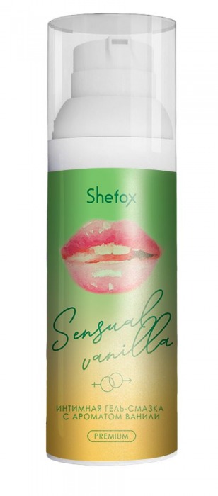 Интимная гель-смазка Shefox Premium «Чувственная ваниль» - 50 мл. - Shefox - купить с доставкой в Рубцовске