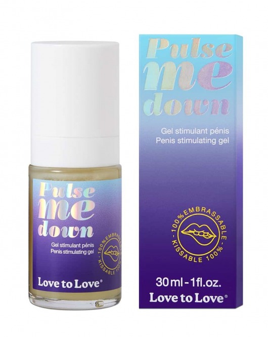 Стимулирующий гель для пениса Pulse Me Down - 30 мл. - Love to Love - купить с доставкой в Рубцовске