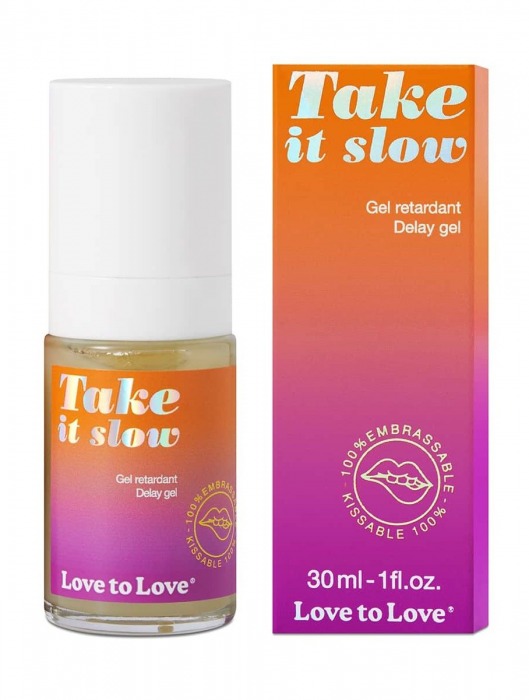 Пролонгирующий гель для мужчин Take It Slow - 30 мл. - Love to Love - купить с доставкой в Рубцовске