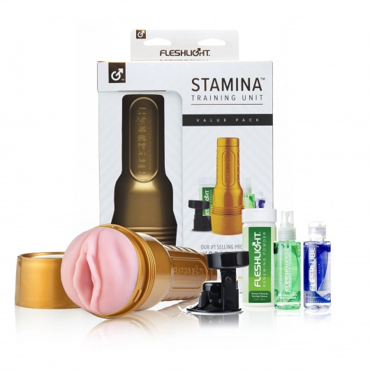 Набор для мастурбации Fleshlight Stamina Training Unit - Fleshlight - в Рубцовске купить с доставкой