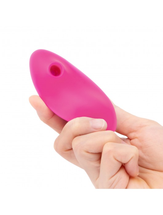 Розовый клиторальный вибромассажер Suck n’ Go - Together Toy