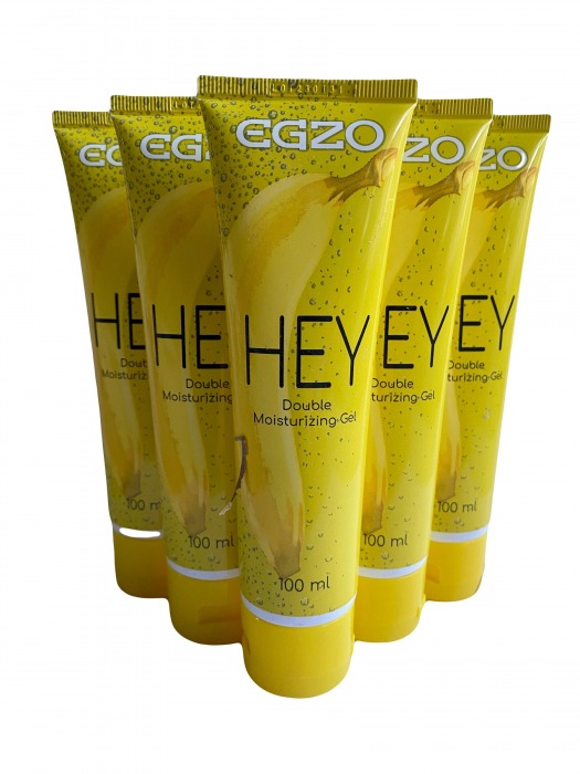Набор из 5 анальных лубрикантов на водной основе Egzo Hey (по 100 мл.) - EGZO - купить с доставкой в Рубцовске
