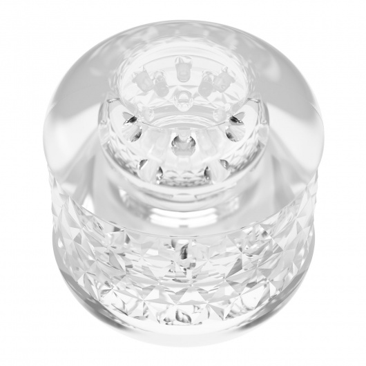 Прозрачный сквозной мастурбатор Crystle - Baile - в Рубцовске купить с доставкой