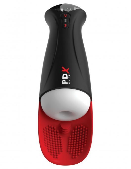 Мастурбатор в колбе с вибрацией Fuck-O-Matic Pro XL - Pipedream - в Рубцовске купить с доставкой