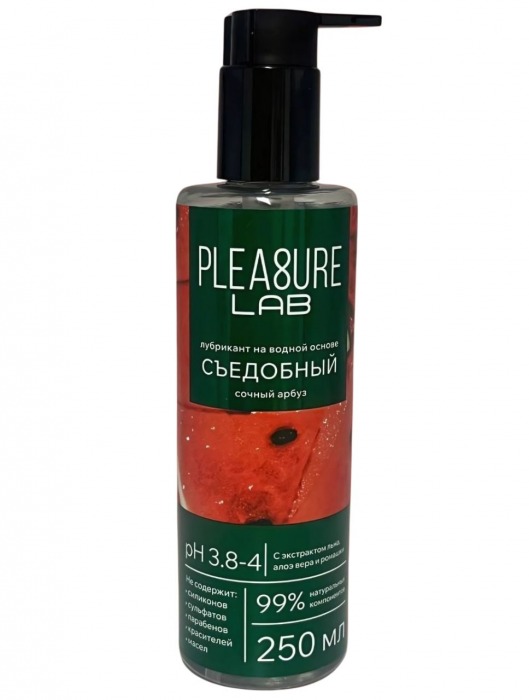 Лубрикант на водной основе Pleasure Lab с ароматом арбуза - 250 мл. - Pleasure Lab - купить с доставкой в Рубцовске