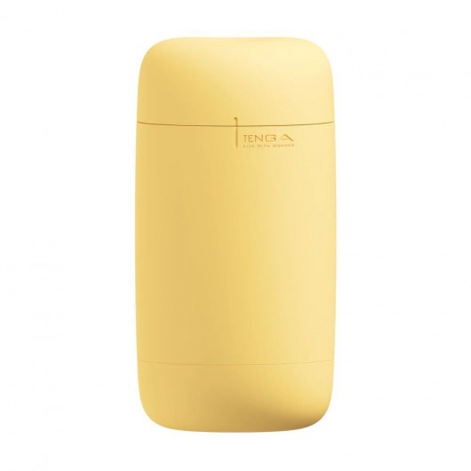 Желтый мастурбатор Tenga Puffy - Tenga - в Рубцовске купить с доставкой
