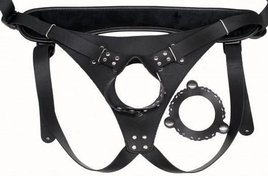 Пояс Hard Brutal для больших насадок - LOVETOY (А-Полимер) - купить с доставкой в Рубцовске