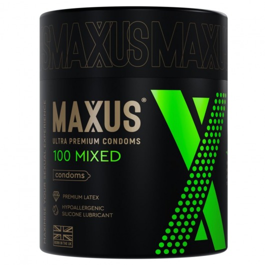 Презервативы MAXUS Mixed - 100 шт. - Maxus - купить с доставкой в Рубцовске