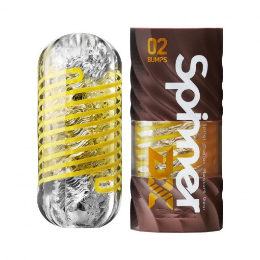 Мастурбатор Tenga Spinner DX 02 Bumps - Tenga - в Рубцовске купить с доставкой