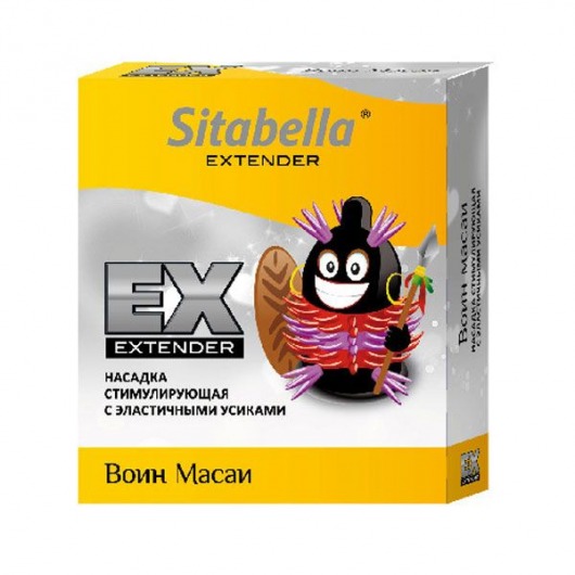 Стимулирующая насадка Sitabella Extender  Воин Масаи - Sitabella - купить с доставкой в Рубцовске