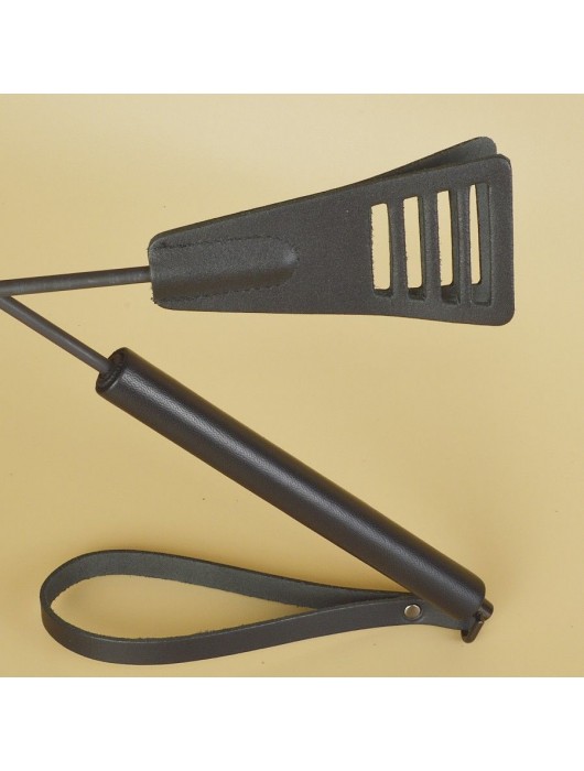 Черный кожаный стек «Сириус» - 60 см. - Sitabella - купить с доставкой в Рубцовске