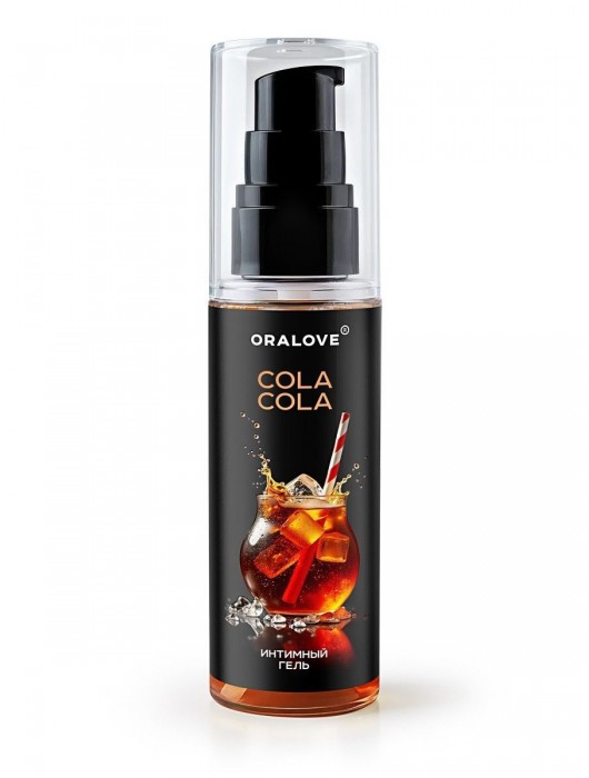 Съедобная смазка на водной основе с ароматом колы - 60 гр. - Биоритм - купить с доставкой в Рубцовске