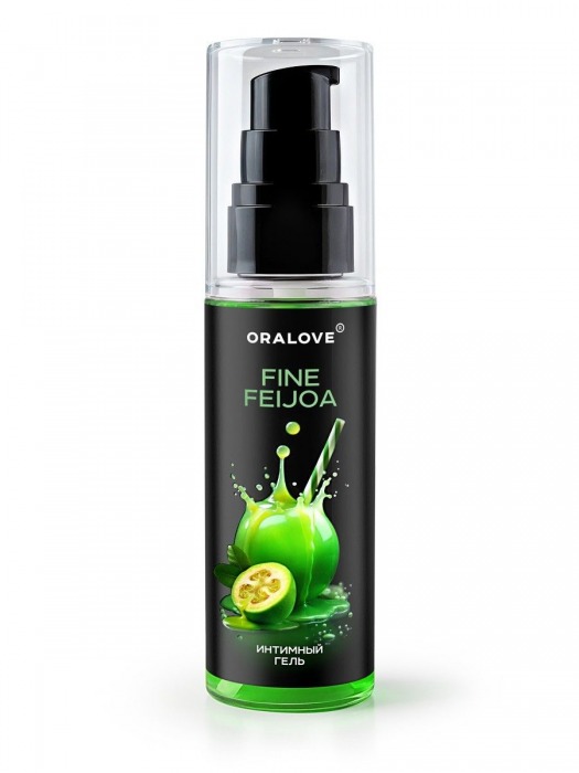 Съедобная смазка на водной основе с ароматом фейхоа - 60 гр. - Биоритм - купить с доставкой в Рубцовске