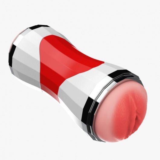 Двусторонний мастурбатор в колбе Power Grip Cup - вагина и ротик - Boys of Toys - в Рубцовске купить с доставкой