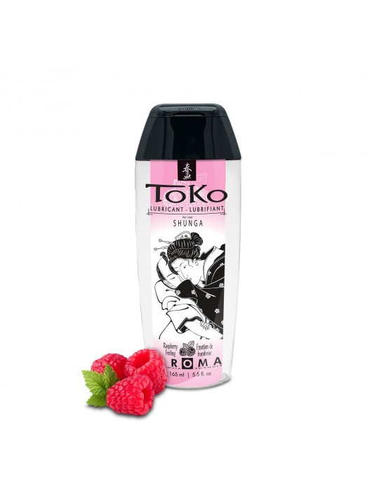 Интимная смазка TOKO Aroma Raspberry Feeling с ароматом малины - 165 мл. - Shunga - купить с доставкой в Рубцовске