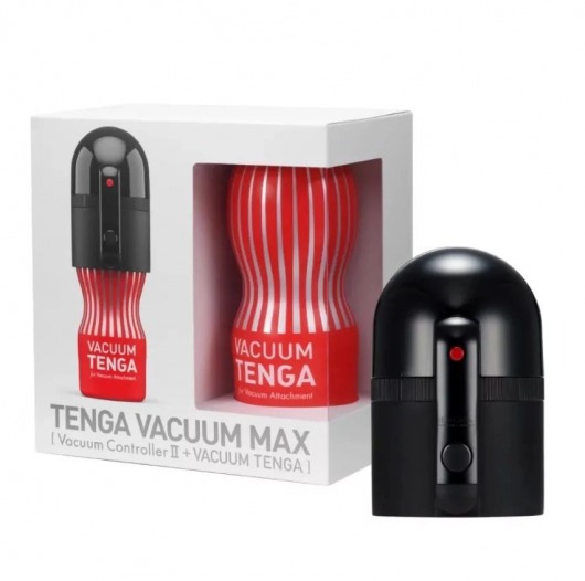 Набор Tenga Vacuum Max: мастурбатор и устройство для создания вакуума - Tenga - в Рубцовске купить с доставкой