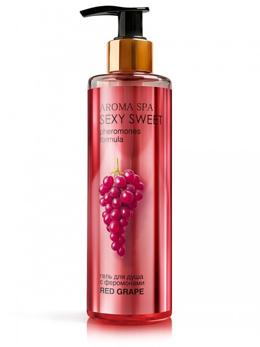 Гель для душа с феромонами и ароматом винограда Red Grape - 200 мл. -  - Магазин феромонов в Рубцовске