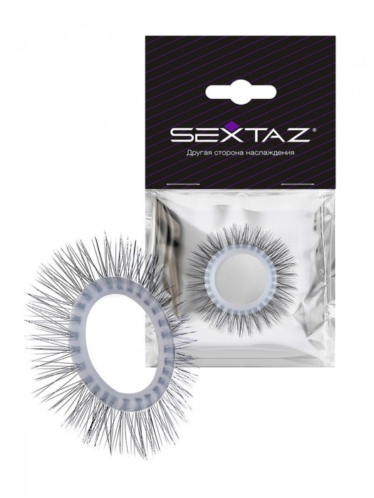 Круглое эрекционное кольцо с «ресничками» - Sextaz - в Рубцовске купить с доставкой