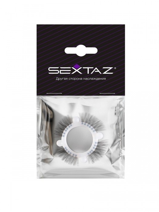 Эластичное кольцо с «ресничками» и 4 шариками - Sextaz - в Рубцовске купить с доставкой