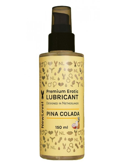 Ароматизированный лубрикант на водной основе NewLevel Pina Colada - 150 мл. - NewLevel - купить с доставкой в Рубцовске