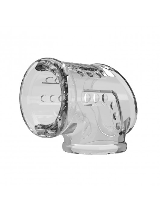 Прозрачная насадка на пенис и мошонку - Baile - в Рубцовске купить с доставкой