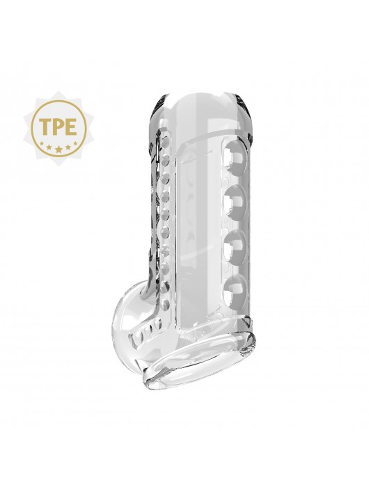 Прозрачная насадка на пенис Farrel - Baile - в Рубцовске купить с доставкой