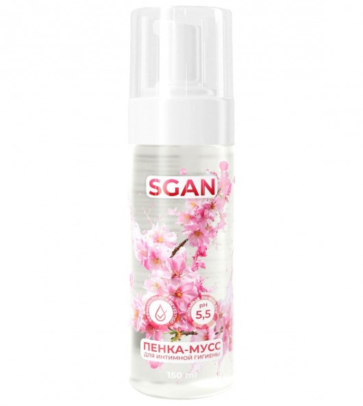 Пенка-мусс для интимной гигиены SGAN с пребиотиками - 150 мл. - SGAN - купить с доставкой в Рубцовске