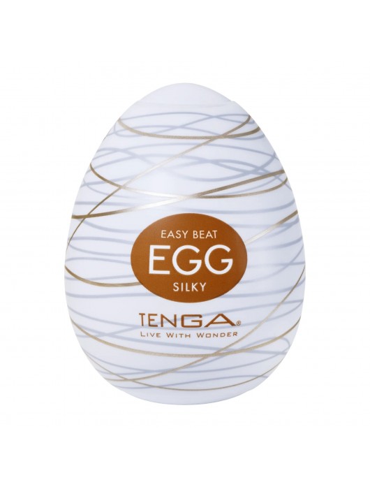 Мастурбатор-яйцо Tenga Egg Silky - Tenga - в Рубцовске купить с доставкой
