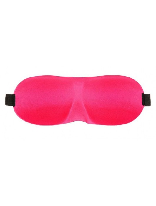 Розовая глухая маска на резинке - Sitabella - купить с доставкой в Рубцовске