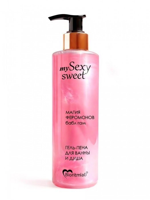 Гель-пена для ванны и душа Sexy Sweet с феромонами и ароматом бабл-гам - 200 мл. -  - Магазин феромонов в Рубцовске