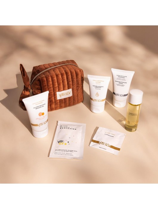 Набор YESforLOV La Trousse Enchantée в коричневой косметичке - YESforLOV - купить с доставкой в Рубцовске