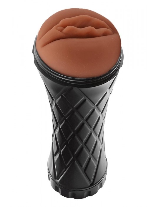 Коричневый мастурбатор-вагина Marly - Dream Toys - в Рубцовске купить с доставкой