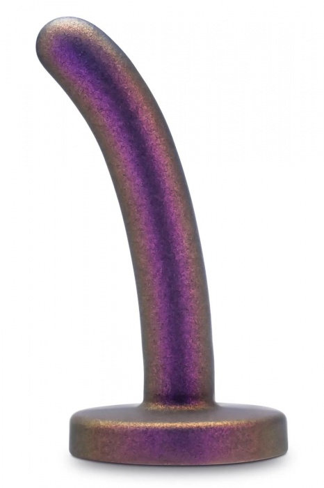 Фиолетовая насадка с гладкой поверхностью Surrender 4.75 Inch Beginner Pegging Dildo - 12 см. - Blush Novelties - купить с доставкой в Рубцовске