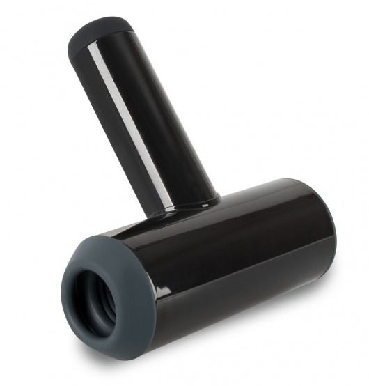 Черный мастурбатор с удобной ручкой Masturbator with 2 Functions - Orion - в Рубцовске купить с доставкой