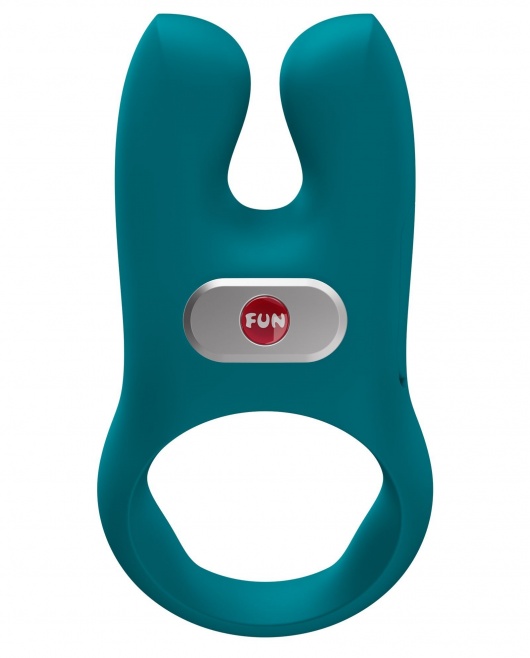 Зеленое эрекционное виброкольцо Nos - Fun Factory - в Рубцовске купить с доставкой