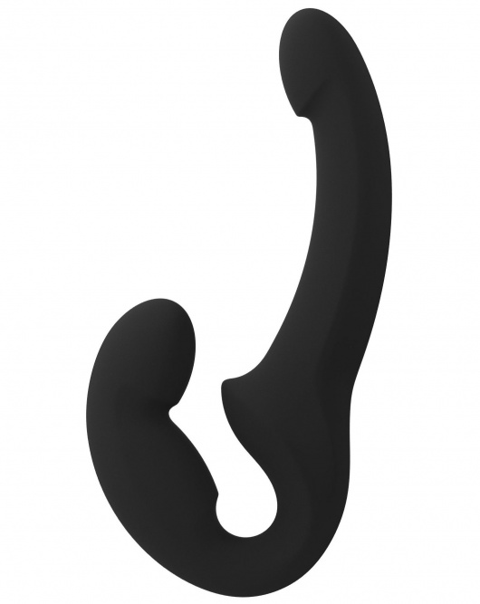 Черный безремневой страпон Share Lite - Fun Factory - купить с доставкой в Рубцовске