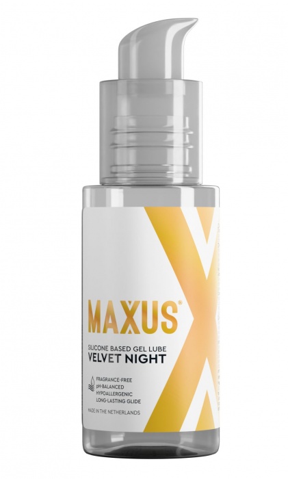 Лубрикант на силиконовой основе MAXUS Velvet Night - 50 мл. - Maxus - купить с доставкой в Рубцовске