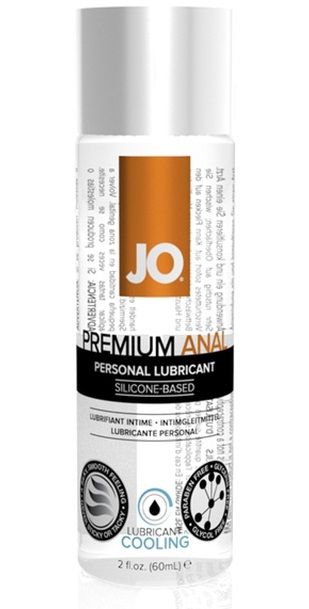 Анальный охлаждающий лубрикант на силиконовой основе JO PREMIUM ANAL COOLING - 60 мл. - System JO - купить с доставкой в Рубцовске