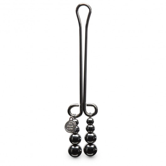 Зажим для клитора с бусинами Just Sensation Beaded Clitoral Clamp - Fifty Shades of Grey - купить с доставкой в Рубцовске
